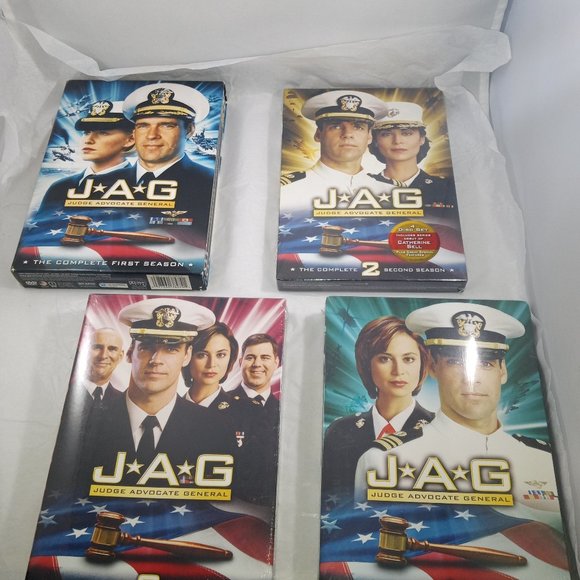 CBS Media Jag Seasons 2 3 4 Dvds Poshmark